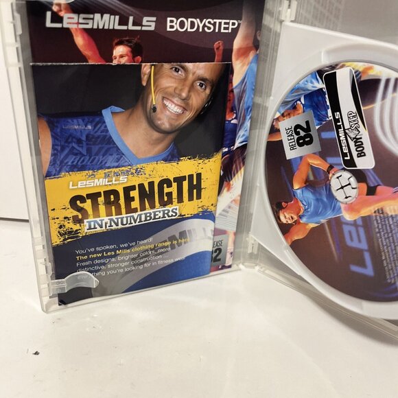 Les Mills Body Step 82 Complete DVD, CD, Case and Notes Tested Working OOP HTF! - Picture 3 of 4
